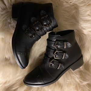 ALDO women’s ankle booties.